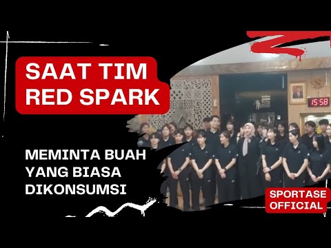 Woww Tim Red Spark dan Megawati Minta Buah Ini Saat Datang Ke Indonesia