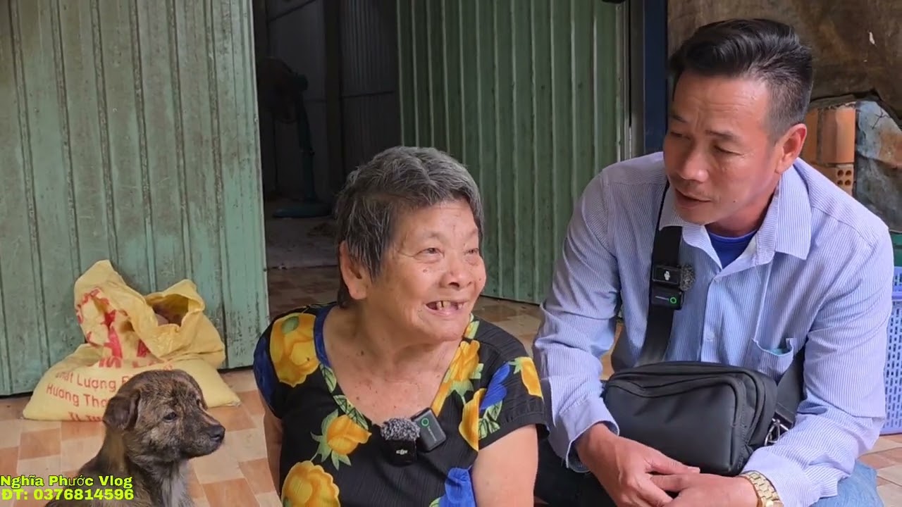 Bà lão nửa người sống bữa đói bữa no. | Nghĩa Phước vlog 