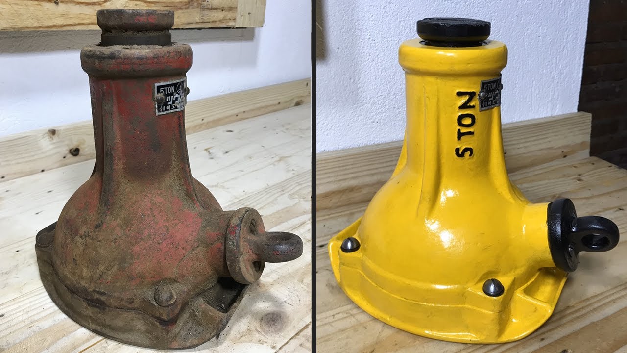 1950s Japanese Spiral Jack - Restoration - YouTube
