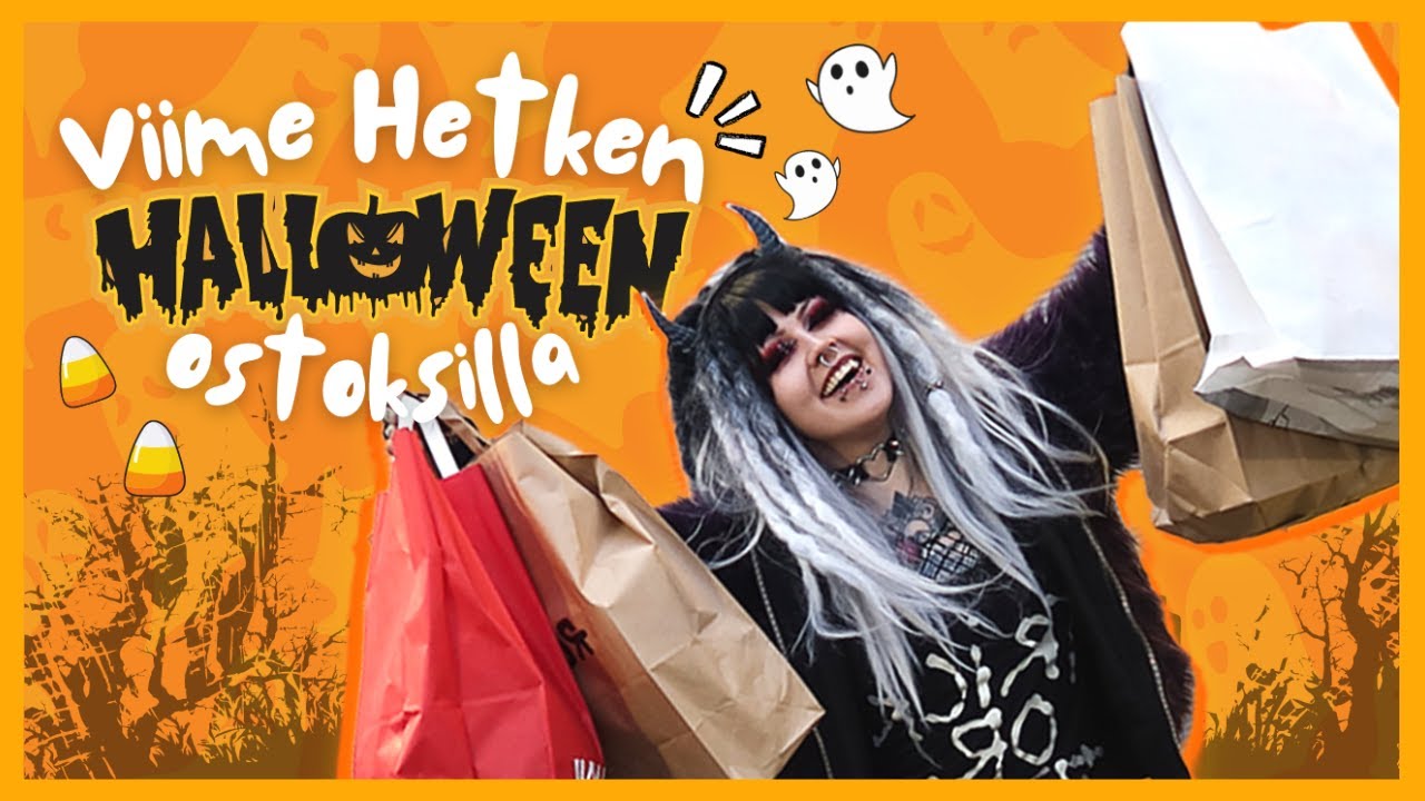 Metsästetään halloweenkoristeita 📍 Joensuussa.. - YouTube