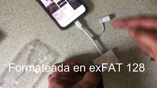 Cómo vaciar las fotos de tu iPhone a una memoria SD ￼