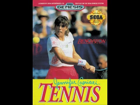 Jennifer Capriati Tennis(1992) - Sega Megadrive/Genesis