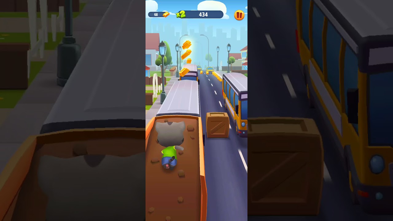 Mèo chạy Game Tom Gold Run - YouTube