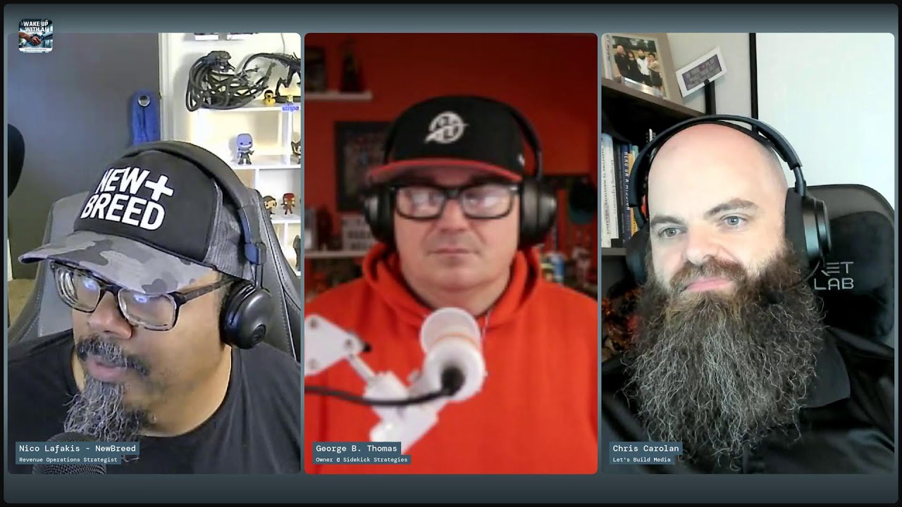 Let's Build AI Skills Daily featuring George B. Thomas and Nico Lafakis