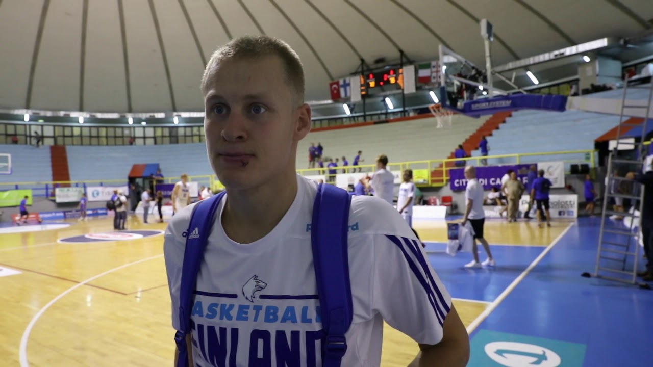 Sasu Salin - Italia vs Suomi - Cagliari koripallokori