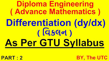 Diploma Engg. | Advance Mathematics | As per GTU syylabus  | SEMESTER 2 |Part 2 in hindi