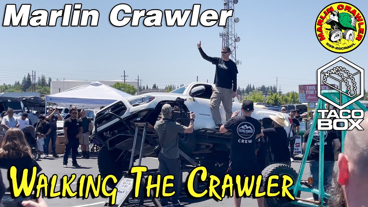 "Walking The Crawler" up an RTI Ramp