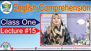 English Comprehension | Class 1 | Unit # 6 | Page # 26, 27 | Lecture 15 | Millat Schools Grw