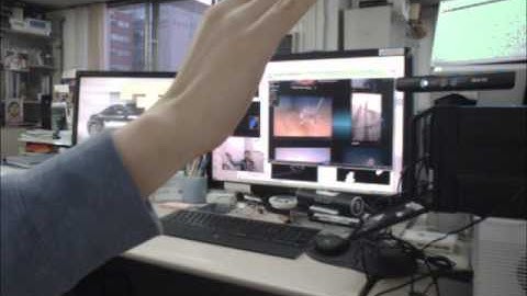 hand-tracking for mouse application with Kinect(2)