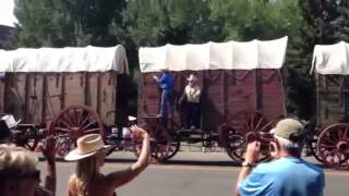 Ore Wagon 20 Mule Train