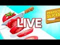 perfect slices is live #gameplay #perfect slices #perfectslices #shortlive #hype 