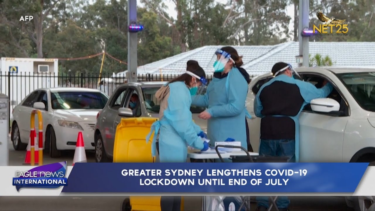 Greater Sydney lengthens Covid-19 lockdown until end of July - YouTube