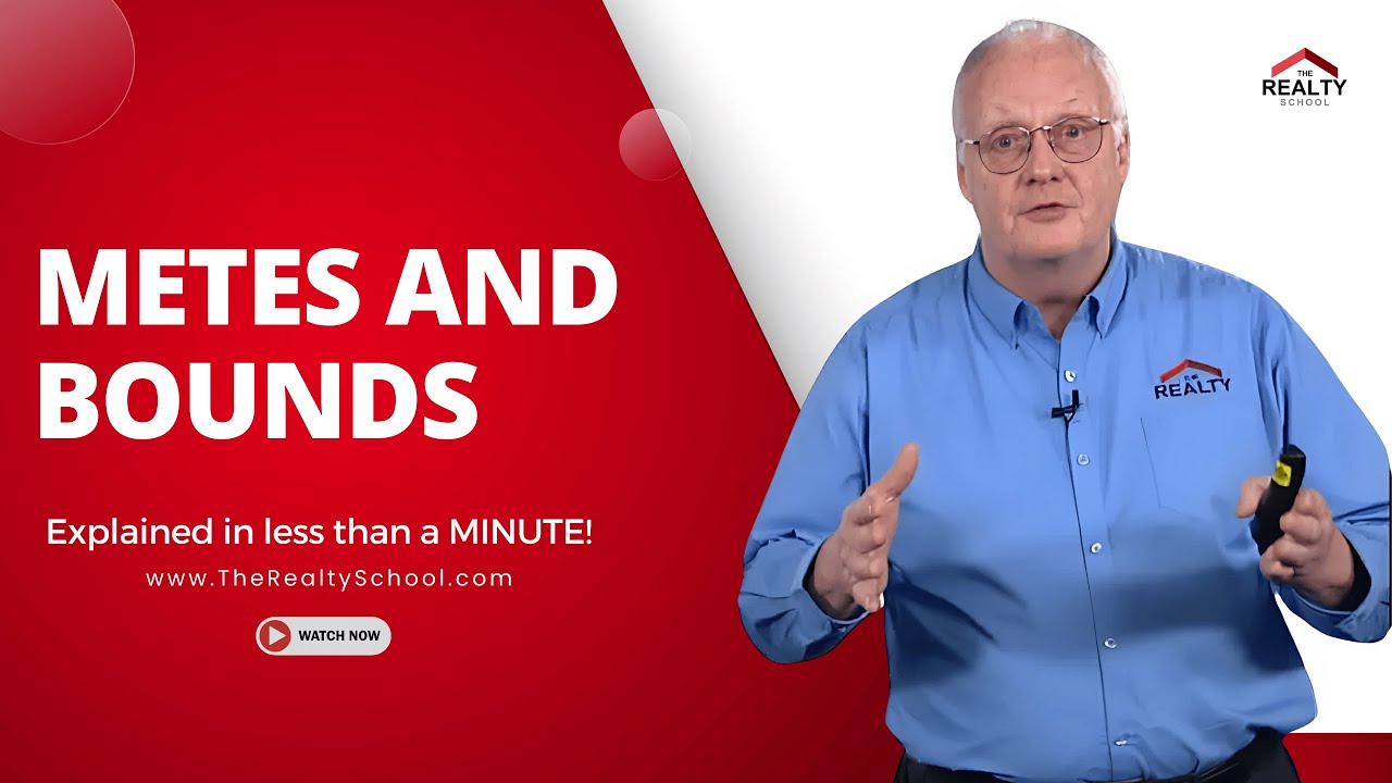 Metes and Bounds Explained: How Property Boundaries Are Defined - YouTube
