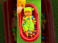 Satysfing ASMR | Bathtub with Slime & Candy Mixing