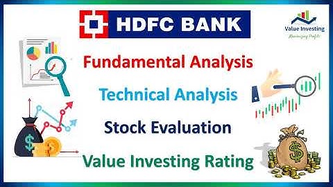 HDFC Bank  - Detailed Fundamental, Technical Analysis & its Evaluation.