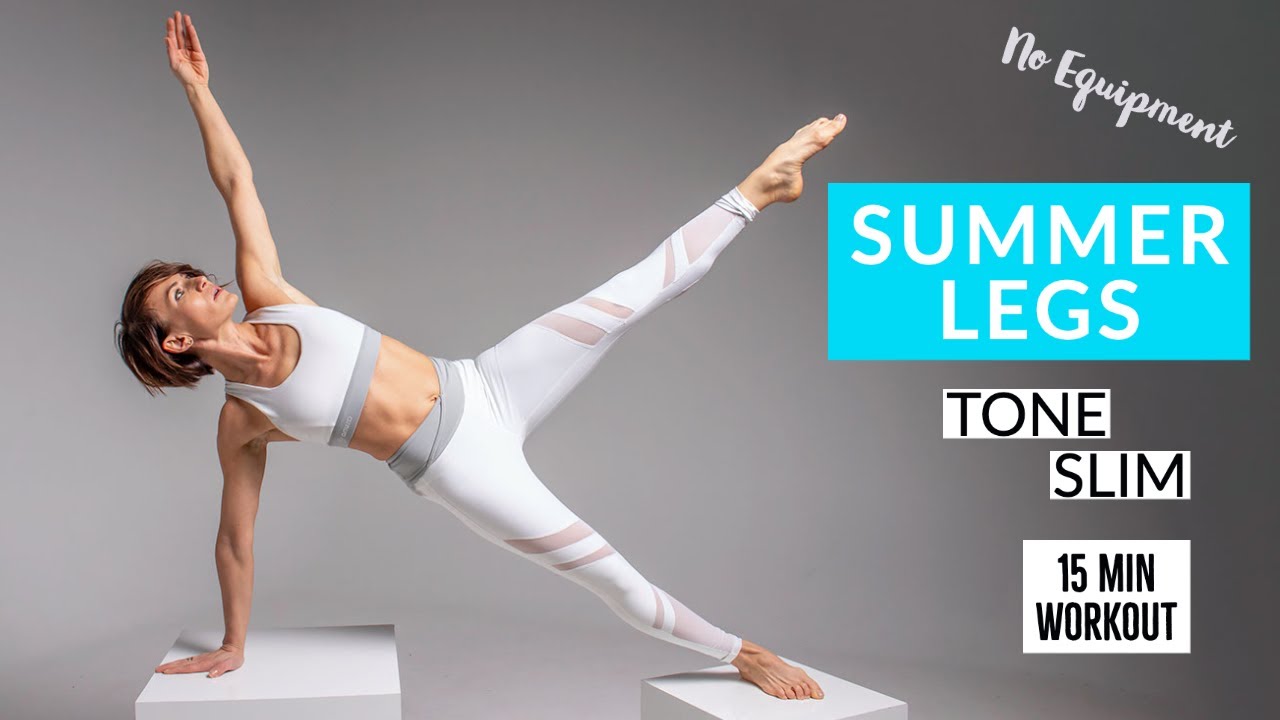 15 MIN SLIM LEG WORKOUT // No Equipment YouTube
