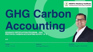Module 2 - Introduction to Carbon Accounting and GHG Protocol | GHG Carbon Accounting