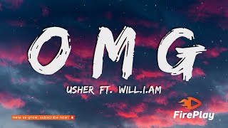 Usher - OMG 🔥 [Oh My Gosh] (lyrics) ft. will.i.am