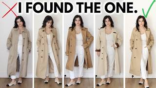 I Tried 10 Trench Coats to Find the Best Petite One