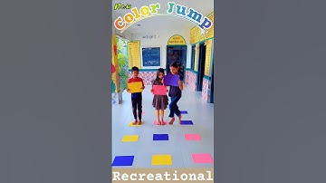 New Recreational Color Jump Activity #education #school #shortvideo #viralvideo #trendingshorts