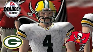 Madden NFL 2003 Week 12 Packers vs Buccaneers