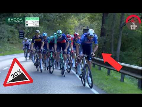 Mathieu van der Poel DESTROYS Everyone On STEEP CLIMB | Tour de Luxembourg 2026 Stage 1 Highlights