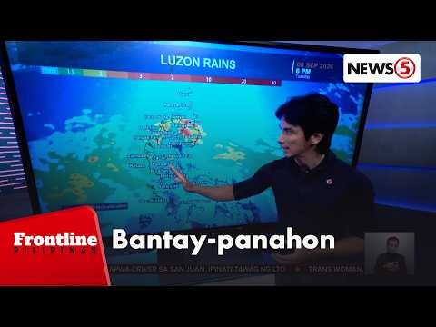 Habagat, patuloy na nagpapaulan sa Luzon at Visayas | Frontline Pilipinas