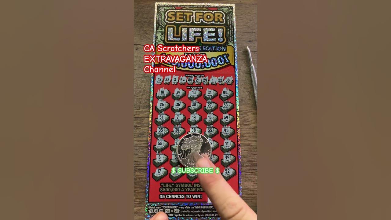 REVEAL from our Daily Scratcher Video on SET for LIFE Millionaire