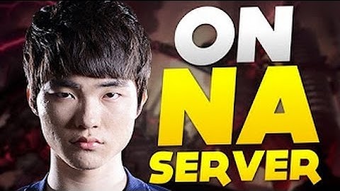 When Faker Plays on the NA Server...