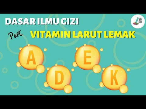 Video: Vitamin larut air apa yang memiliki sifat antioksidan?