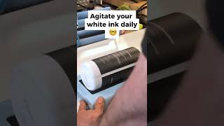 Friendly Reminder: Shake Your White Ink 🫙
