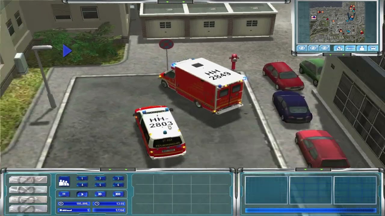 Emergency 4 | Episode 24 - Florian Hamburg 1.2.2 Rework Gameplay (BIG FIRE) - EM4Real