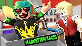 ÇILGIN MÜDÜRÜN MARKETİNDEN KAÇIŞ | ROBLOX Escape SUPERMARKET