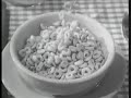 Cheerios Cereal 1950's Commercial Animated Island People Black and White
