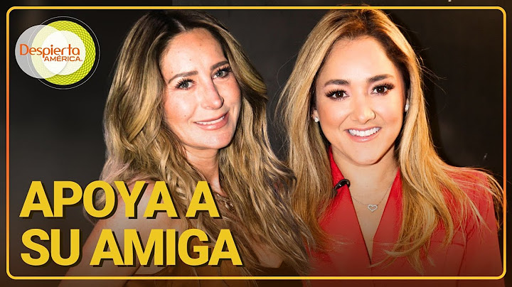 Sherlyn habla de Geraldine Bazán y opina del truene de Gabriel Soto | Despierta América