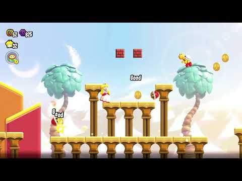 Super Mario Bros. Wonder Playthrough - W4-Sunbaked Desert - Part #4