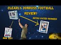 2022 Clearly Donruss Football Release! - Good Box! 🧀