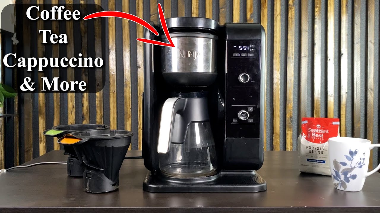 Unboxing and Using the Ninja Hot & Cold Coffee & Tea Maker CP307 
