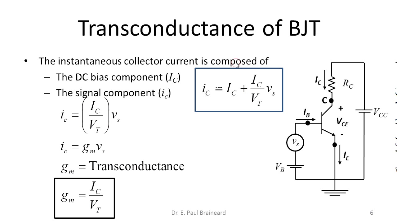 small-signal-operation-of-bjt-youtube