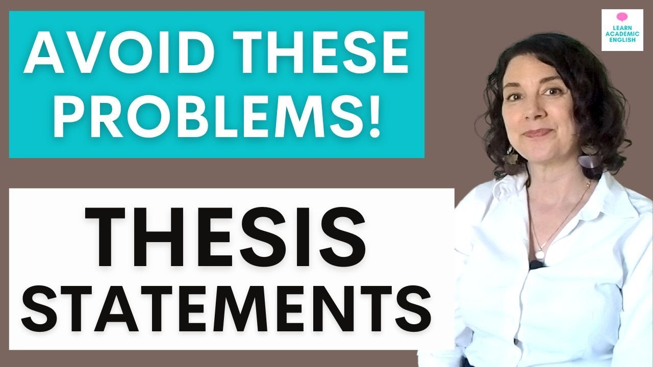 correct meaning of thesis