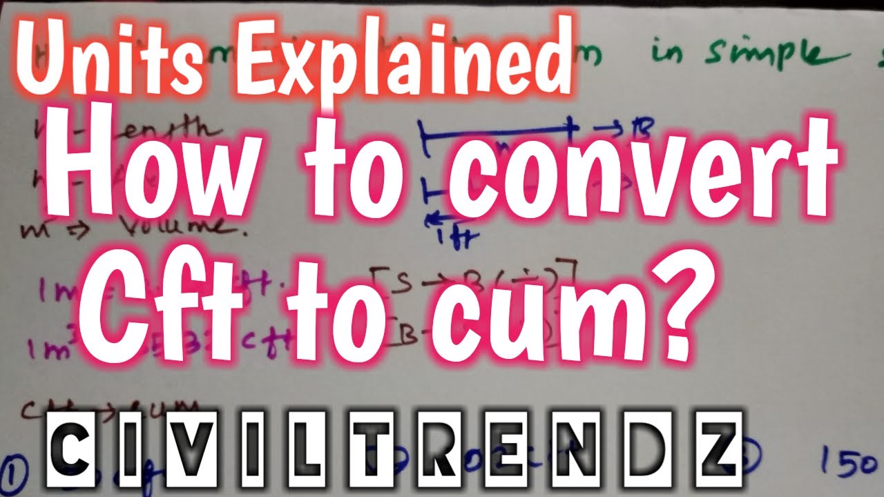 how-to-convert-cft-to-cum-in-simple-trick-youtube