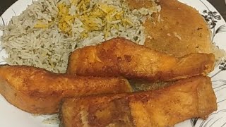 How to prepare vegetable pilaf with fish، طرز تهیه سبزی پلو با ماهی