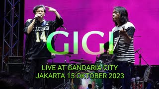 GIGI live at Gandaria City Jakarta 15 oktober 2023