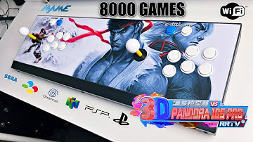 Pandora Box 18S Pro 4500 - Geweldige White Dragon Ryu - Volledig metalen ontwerp | Ingebouwde wifi