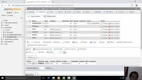 membuat database pariwisata