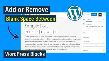 How to Add or Remove Blank Space Between WordPress Blocks (Step-by-Step)