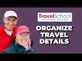 Retirement travel school how to organize travel documents  mondaycom digital planner