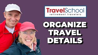 Retirement Travel School: How to Organize Travel Documents | Monday.com Digital Planner screenshot 5