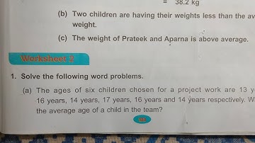 math class 5 chapter 10 worksheet 2 dav public school // math class 5 unit 10 worksheet 2 dav public