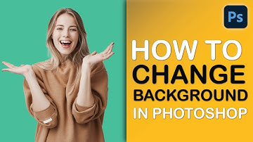 How to change image background color in photoshop 2022 easy steps